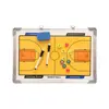 Tablero Táctico de Baloncesto Magnético con Borde de Aleación de Aluminio de Colores Montado en Pared Tablero de Enseñanza de Arena para Entrenamiento de Competición