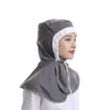 Gorro tipo chal a prueba de polvo para trabajadoras en fábricas de alimentos, Gorro de higiene para taller de producción, Protección solar, Gorro de trabajo transpirable para recolección de té