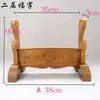 Soporte para Espadas de Madera Maciza con 1, 2 o 3 Niveles, Soporte Tallado para Espadas Samurai, Base para Espadas, Soporte para Espadas Han, Estante para Espadas, Soporte para Armas