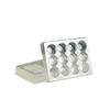 Caja de embalaje de PVC personalizada, caja de embalaje para pastillas de juguete, caja de color transparente de PET, caja de PP, caja de plástico plegable.