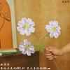 Flor Gesang Única de 3 Cabeças, Decoração de Casa Pequena Estilo Escandinavo Fresco, Adereços de Fotografia, Arranjo de Flores em Vaso, Adereços de Casamento