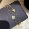Xiaohongshu Mais Vendido Pulseira Flor Zircônia Losango Luxo Leve Toque de Alto Padrão Estilo Mori Versátil Exquisite Joia de Mão Atacado