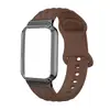 Adecuado para Xiaomi Mi Band Xiao Mi10Pro Marco Metálico Versión Estándar Patrón de Diamante Hebilla de Mariposa Correa de Reloj de Silicona