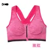 Explosivo TV Clássico Zíper Frontal À Prova de Choque Lindo Sutiã Esportivo Traseiro Yoga Tamanho Grande Roupa Interior Colete Esportivo Feminino