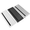 Caja pasacables de aleación de aluminio de escritorio, cubierta pasacables para mueble de TV, cubierta pasacables con cepillo para orificio pasacables de escritorio de computadora, cubierta decorativa pasacables