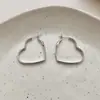 Novos Brincos de Argola Exagerados com Personalidade Atmosférica Moda Europeia Americana Brincos Geométricos de Latão Brinco de Tarraxa Hexagonal Feminino Brincos de Joia