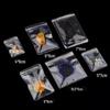 Saco ziplock de PVC saco de armazenamento de jóias de brinquedo saco de armazenamento de objetos pequenos saco selado de hardware pequeno desconto de grande quantidade