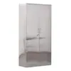 Gabinete de Limpieza de Acero Inoxidable 304 Gabinete para Escobas Hogareño Gabinete de Almacenamiento para Trapeador y Escoba Gabinete de Almacenamiento de Herramientas de Higiene Impermeable No