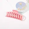 (Liquidação) Yhj Garra Grande para Cabelo Parte de Trás da Cabeça Clipes Osso de Dragão Clipe Tibia Casual para Cabelo Clipe de Garra Cor Doce Acessório de Cabelo