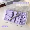 Esponja de Pegamento para Dar Golpecitos Pinza para Uñas Artísticas Pinza Profesional para Rubor Gradiente Acero Inoxidable Antideslizante Herramienta Específica para Salón de Uñas