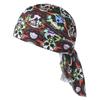 Sombrero de Calavera Pirata Transfronterizo para Exteriores, Diadema para Montar, Gorra Protector Solar Deportiva Transpirable con Estampado Digital