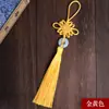 Nó Chinês Pingente Pingente Peça de Jade Sintético Artesanal Presente Especial Caixa de Presente Fivela de Segurança Pingente de Nó Chinês Fabricante