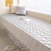 Funda de Tela para Alfombrilla de Ventana Abuhardillada Estilo Francés Alfombrilla para Repisa de Ventana 2026 Modelo Nuevo Todas las Estaciones Antideslizante Decoración de Balcón Manta para Ventana Abuhardillada de Dormitorio Principal