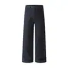 Moda Masculina Fengshe / Lançamento Primavera e Outono 2026 Novas Calças Casuais Masculinas de Corte Reto Pequeno, Calças com Cintura Elástica, Calças Sociais Masculinas
