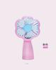 2023 Ventilador Portátil de Mesa em Forma de Flor para Exterior, Escritório, Dormitório, Evento de Verão, Brinde Promocional, Dobrável