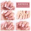 Arte de Uñas Popular Transfronterizo Uñas Portátiles 108 Piezas Parches de Arte de Uñas Terminados para Manos y Pies Set de Uñas Postizas Uñas Portátiles Mayoreo