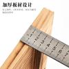 Tapete de tabla de madera aislante del calor para cocinar té para estufa de barro de horno engrosado Tapete antiquemaduras resistente a altas temperaturas Base para cacerola Bandeja de madera maciza