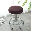 Funda Universal Redonda para Cojín de Taburete para Todas las Estaciones, Cojín para Silla de Comedor, Cojín para Asiento, Cojín para Glúteos, Funda para Taburete, Funda Redonda para Taburete, Sencillo y Moderno