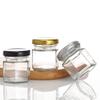 Conjunto de Garrafas de Vidro para Mel da Amazon Pequena Garrafa Ninho de Pássaro 50 Geleia 25ml Hexagonal 45ml Garrafa de Mel