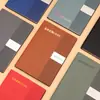 Conjunto de Presente de Caderno Transfronteiriço com Logo e Listras Verticais, Caderno para Escritório, Conjunto Criativo de Copo Térmico
