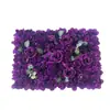 Parede de Flores Artificiais para Comércio Exterior, Parede de Fundo para Arranjo de Flores, Decoração Tridimensional Moderna, Hortênsia Rosa Decoração de Janela de Casamento Fachada de Loja