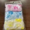 Embalagem separada pacote com três pacote com seis touca de banho descartável grossa impressão colorida pe transparente elástico grosso touca de banho
