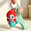 Clásico Anime Blancanieves Frozen Colgante de Mochila Escolar Muñeca Llavero de Coche Llavero de Regalo Lindo