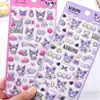 Shanle Auténticos Pegatinas Dulces Estéreo 3D Coolomi para Niños y Niñas Sanrio Funda de Teléfono Móvil Pegatinas Decorativas para Tazas de Agua