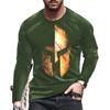 2022 Nueva Camiseta Clásica de Camuflaje de Manga Larga para Hombre Primavera a