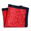 Fabricante Original Em Estoque Lenço de Seda Pequeno Quadrado para Pescoço 23cm Bolso de Terno Masculino Lenço de Seda Poliéster Homens de Negócios
