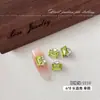 Accesorios K9 crystal rectangulares largos apilados con pedrería para arte de uñas, rosa claro brillante, azul, rojo rosa, sin base, pequeñas bolas de pedrería apiladas para arte de uñas tipo caramelo de roca