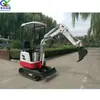 Excavadora Mini de Ingeniería de Construcción sobre Orugas, Excavadora Hidráulica para Excavación de Zanjas en Granjas, Excavadora Mini para Mantenimiento de Carreteras