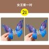 Presilhas de Cabelo Infantis com Strass Móvel, Presilhas de Borboleta que Podem Voar, Acessórios de Cabelo Fofos, Presilhas Laterais para Cabelos Soltos e Franja