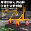 Carro Transportador Manual Hidráulico Hugong para Bidones Redondos, Bidones de Hierro, Bidones de Plástico, Carretilla Elevadora Hidráulica para Carga y Descarga Industrial, Empujado a Mano