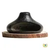 Incensário Cerâmico Pequeno de Lareira para Madeira Sagrada, Cedro e Sálvia; Ornamento de Atmosfera para Decoração de Casa; Acessório para Cerimônia do Chá