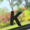 Colgante para Coche con Forma de Oso de Amor de Arcilla Amazon Transfronterizo, Colgante para Interior de Coche, Colgante de Letra de Alta Gama para Mujeres