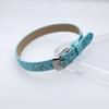 Pulseira de pulso rosa choque de couro sintético 8mm pulseira de couro PU pulseira de mão com letra DIY cinto acessórios de joalheria gotejamento de óleo atacado de fábrica