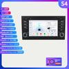 Navegador GPS para coche Audi A4 de 7 pulgadas con pantalla grande Android, imagen de marcha atrás, todo en uno