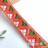 Fita Jacquard de Minoria Étnica, 2,2 cm de Largura, Fita com Padrão Geométrico, Acessórios de Renda para Roupas Estilo Étnico, Multicolor