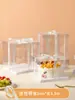 Caja de Empaque para Pastel de Cumpleaños Caja Transparente Vacía Base para Snacks Regalo 2 de Ocho Pulgadas 6 Pulgadas 8 Seis 10 Empaque 4 Piezas Individuales