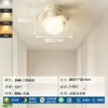 Lámpara de Techo Floral Transfronteriza para Balcón Pasillo, Iluminación de Vestíbulo Entrada Pasillo Estilo Francés Crema, Luminarias Zhongshan