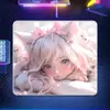 Alfombrilla de ratón de oficina de tamaño mediano, aspecto de alta calidad y suave, modelo para eSports, engrosada y resistente a las manchas, fabricada según planos para juegos, fabricada según planos