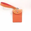 Bolsa de Almacenamiento Portátil para Auriculares, Billetera para Monedas de Cuero PU Estilo Urbano, Llavero Portatarjetas