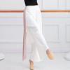 Roupas de prática de dança moderna traje de dedo de alta qualidade blusa de manga comprida roupas de performance dança clássica calças de perna larga calças de dança Novo