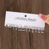 Conjunto de Brincos de Metal Torcido Mais Vendido Transfronteiriço Combinação Criativa Retro Simples Brincos Geométricos Joias para Orelha 6 Pares