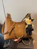 Bolso de Hombro Retro de Cadena de Gama Alta 2025 Otoño e Invierno Nuevo Estilo Moda Femenina Tendencia Bolso de Hombro Cruzado