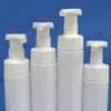 Botella de plástico espumoso PET blanco para spot limpiador facial loción de baño loción de manos botella de espuma