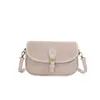 Bolso de alta gama para mujer 2026 nuevo, color liso, color blocking de moda, bolso tipo baguette para debajo del brazo, versátil para ir al trabajo, bolso de hombro y cruzado
