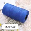 Fio de fita plana de algodão-linho mercerizado, fio oco, fio para bolsa de tecelagem artesanal, fio para chapéu de verão, fio para almofada, fio para sandália atacado