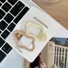 Presilha de Pato Colorida Básica Versátil Estrela Nuvem Metal Fosco Presilha de Cabelo Simples Elegante High-End Presilha para Cabelos Quebrados para Mulheres